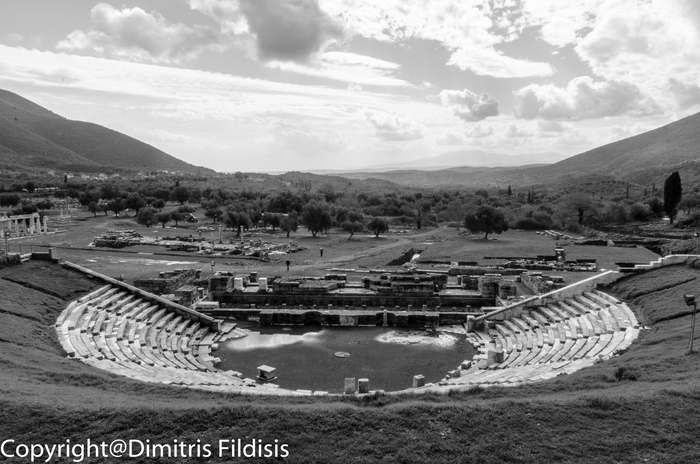 Ancient Theater in Ancient Messina