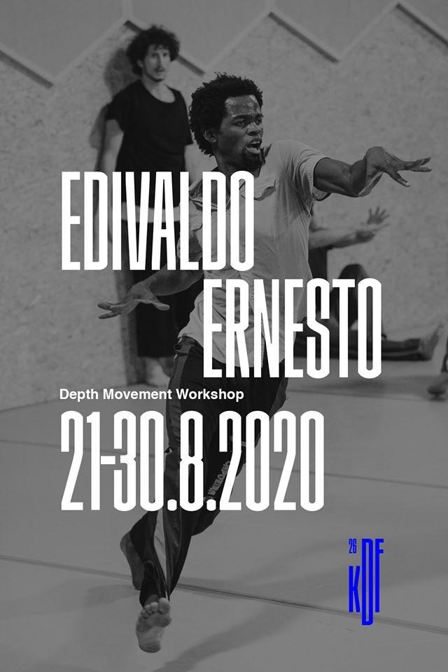 Edivaldo Ernesto Dancer at the 2020 International Kalamata Dance Festival