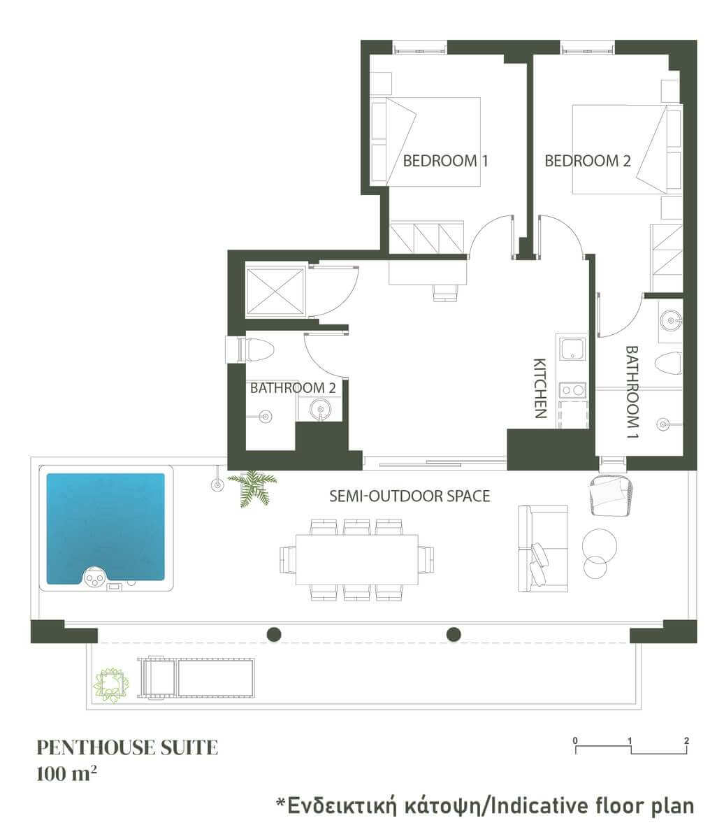 Penthouse Suite - Evripidou 7 Penthouse Suite - Evripidou 7